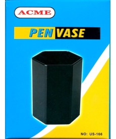 PEN VASE -  ACME - (US - 166) BLACK COLOUR 